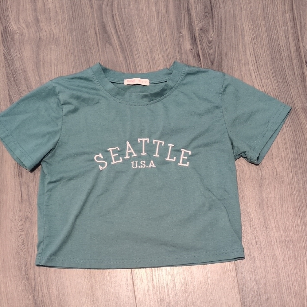 Seattle Womens Crop top